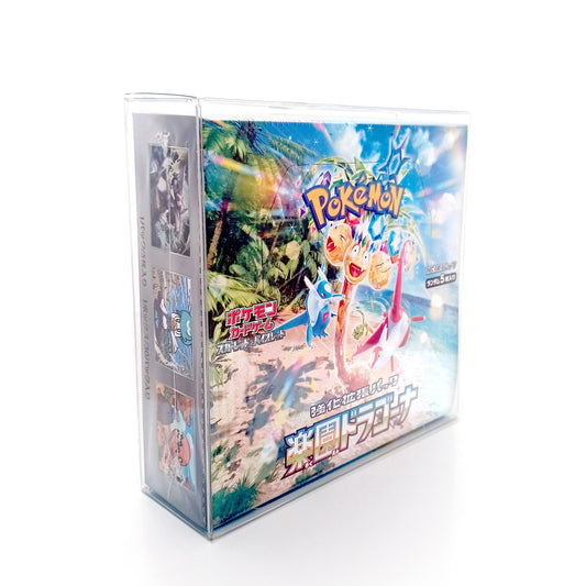 Teca in Plastica Trasparente Pokemon Box Japanese 30 Buste